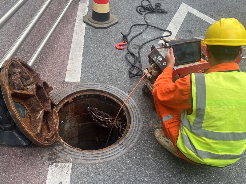余杭市政管道内窥检测